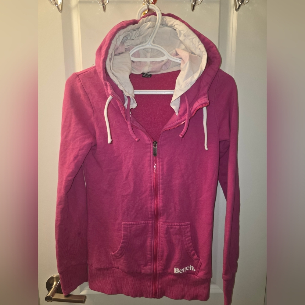 Bench Fuchsia Women's Zip-Up Hoodie